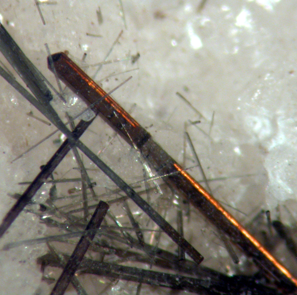 Anatase Brookite & Tourmaline
