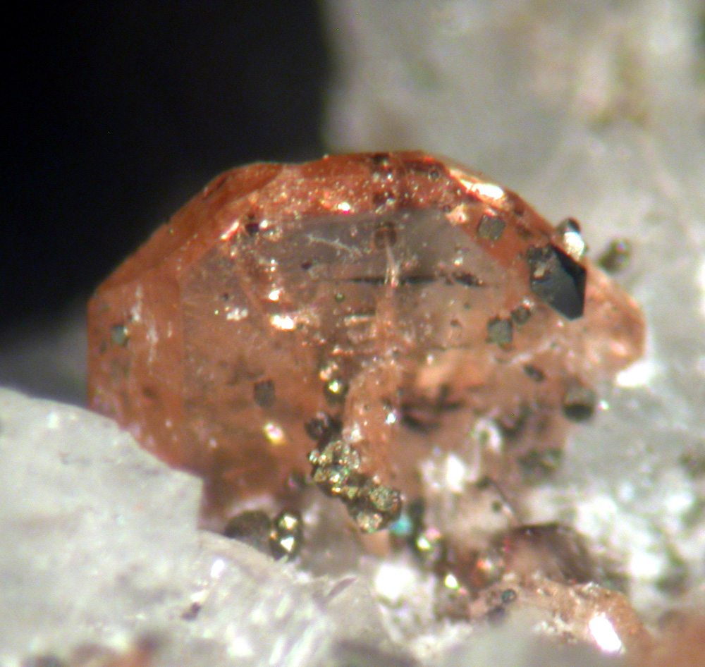 Monazite-(Ce) Tourmaline & Adularia