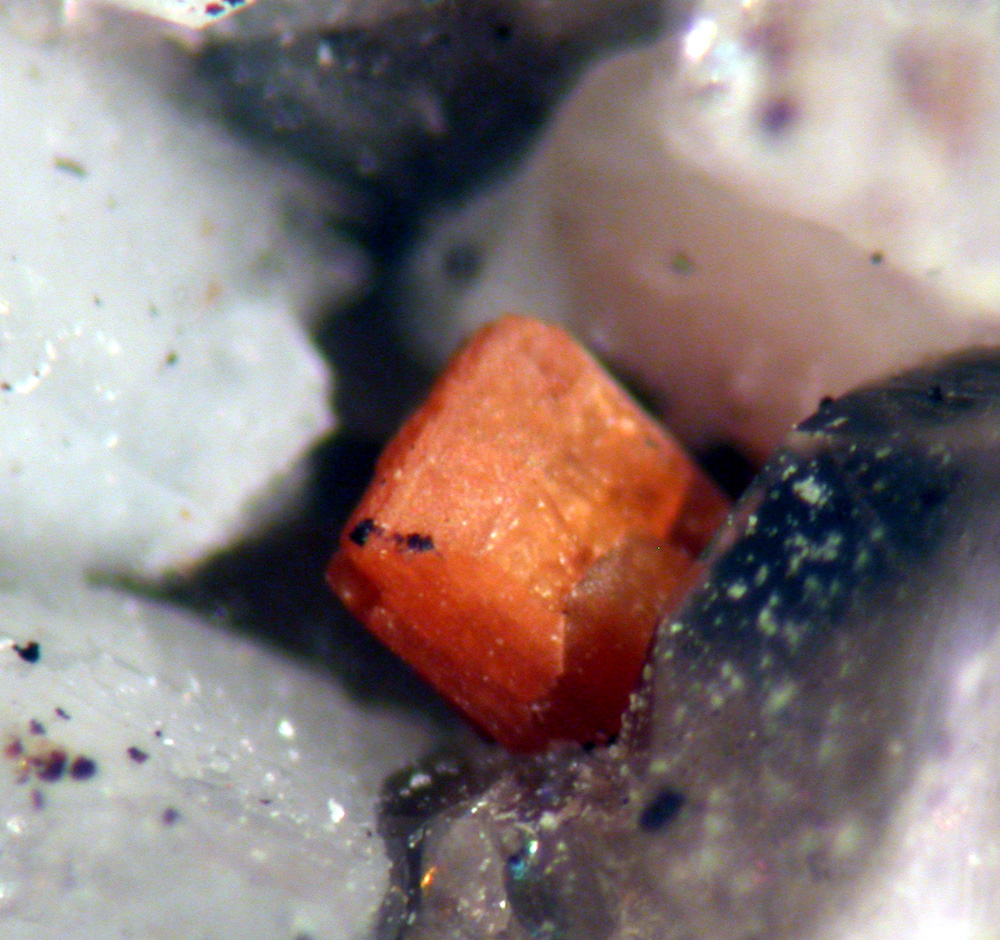 Aeschynite-(Y) & Quartz