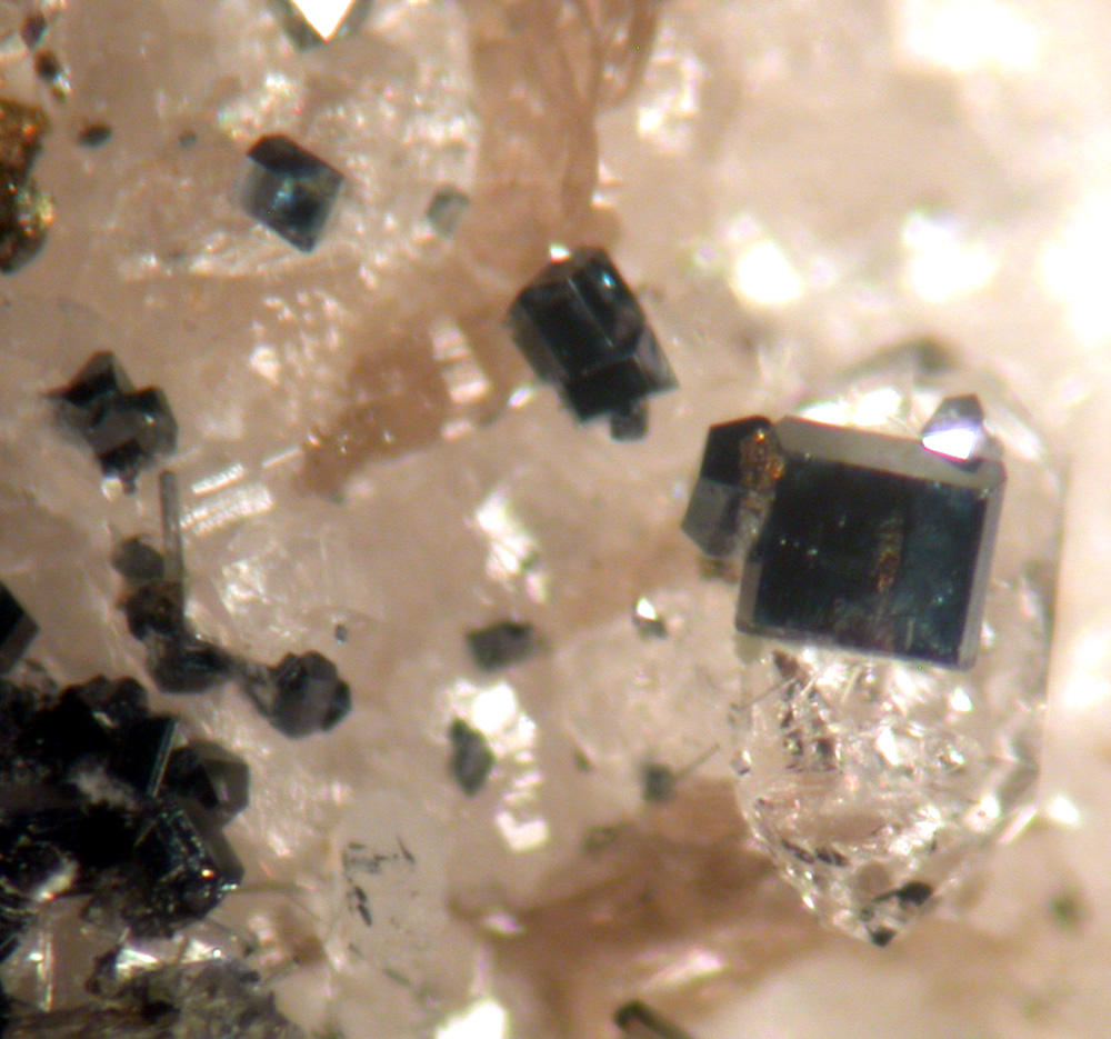 Anatase & Tourmaline