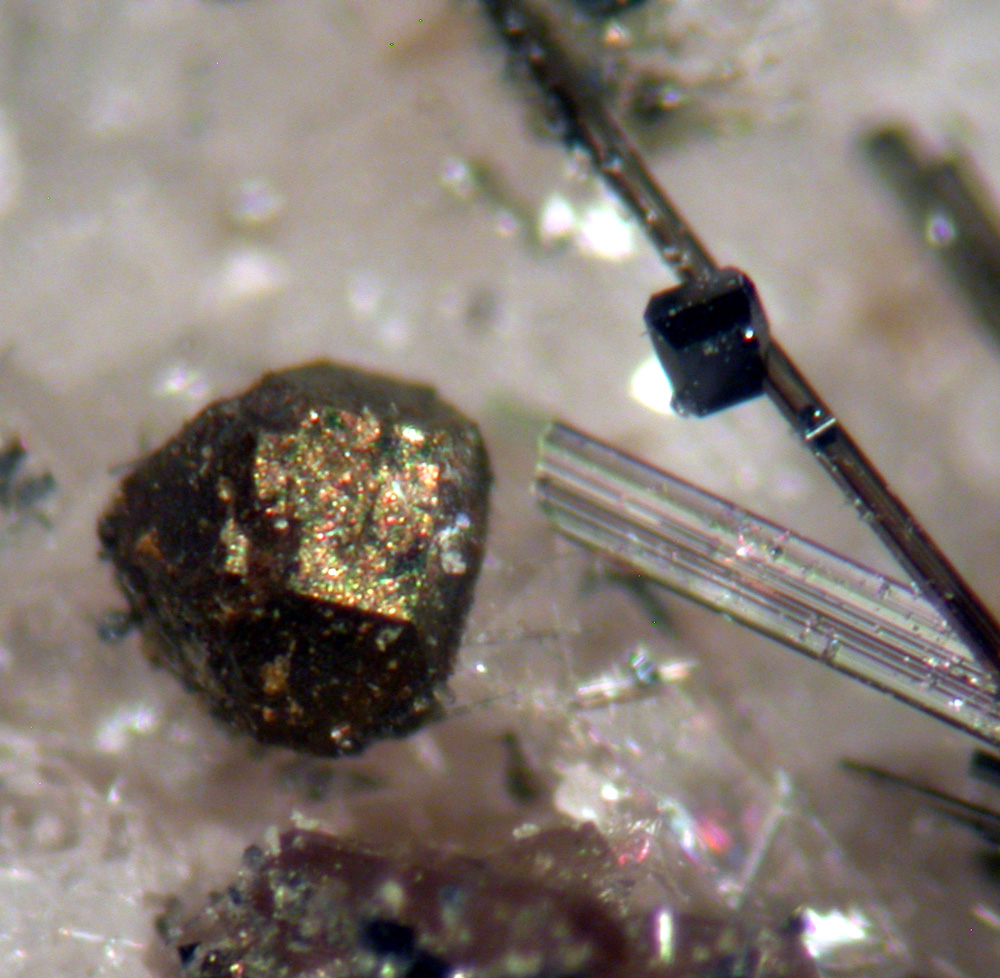 Tourmaline Anatase & Pyrite