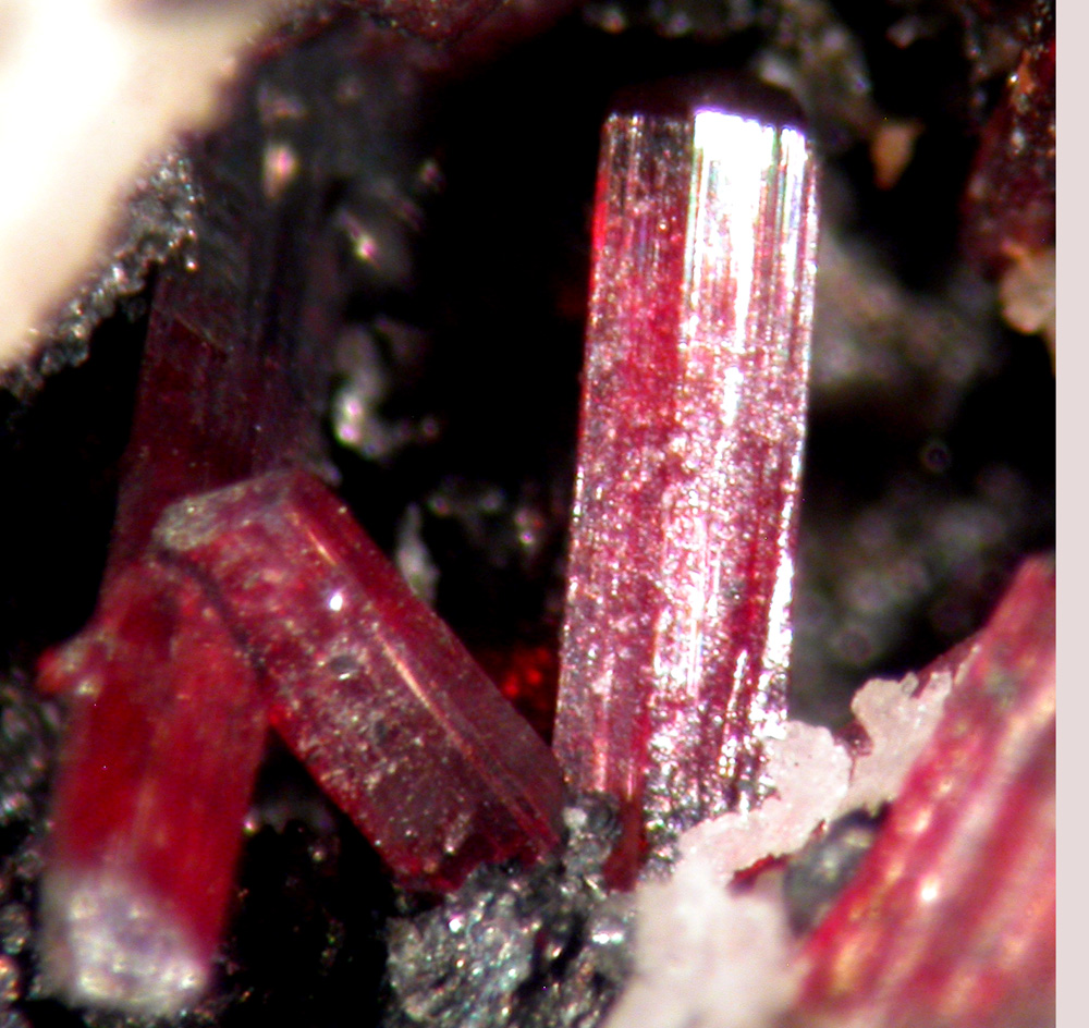 Proustite Polybasite & Minium