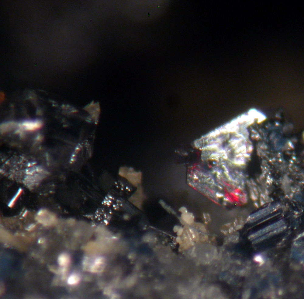 Proustite Polybasite & Minium