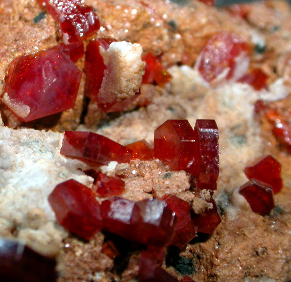 Vanadinite & Aragonite