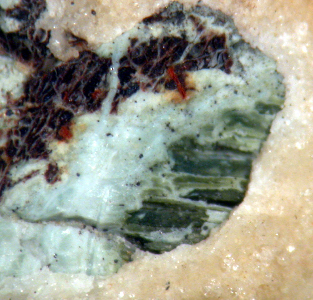 Melanophlogite Calcite & Volkonskoite