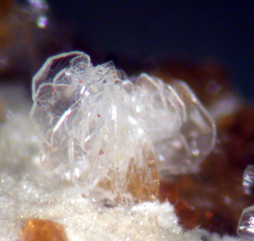 Pharmacosiderite & Baryte