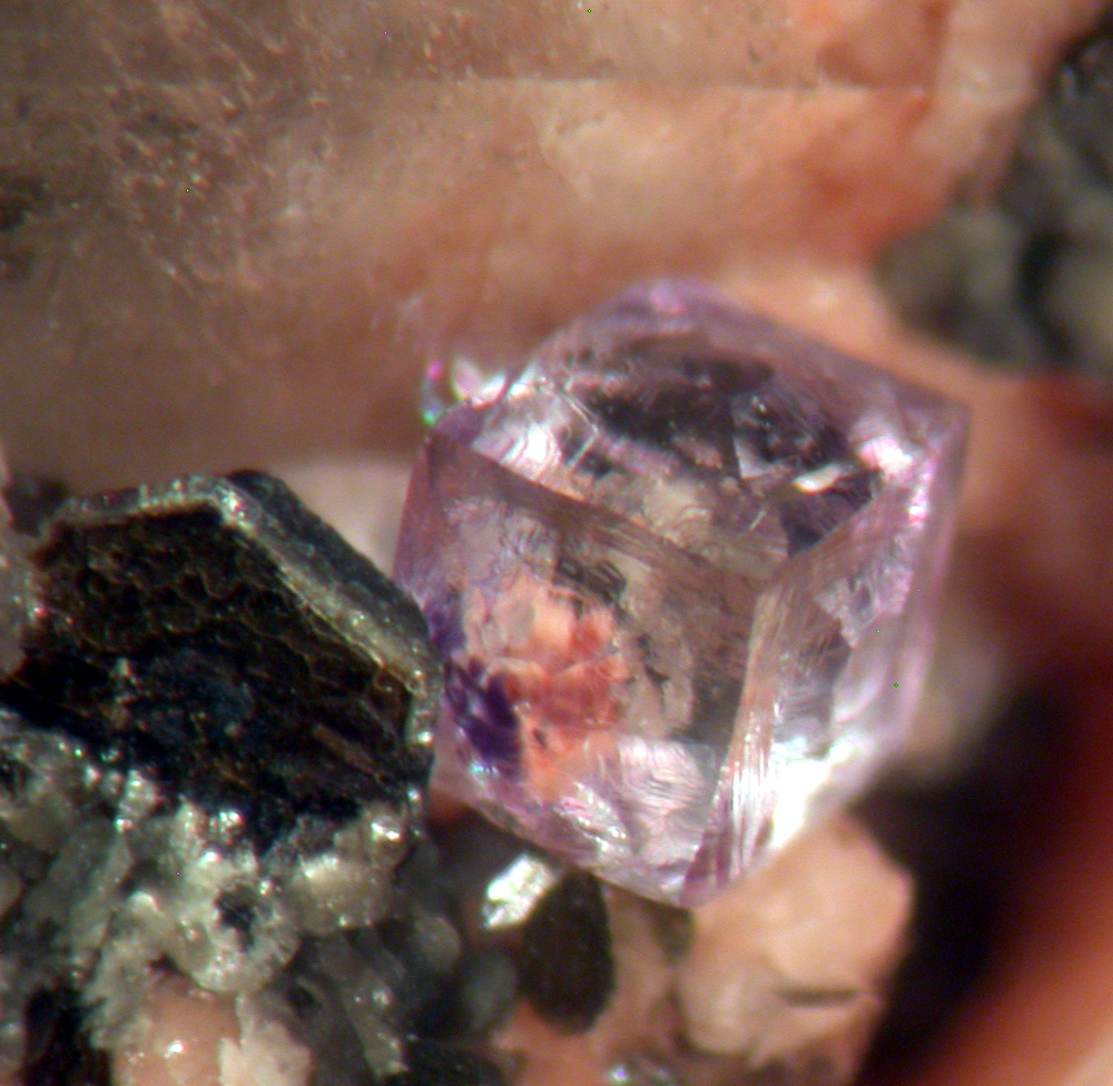 Synchysite-(Ce) Anatase & Fluorite