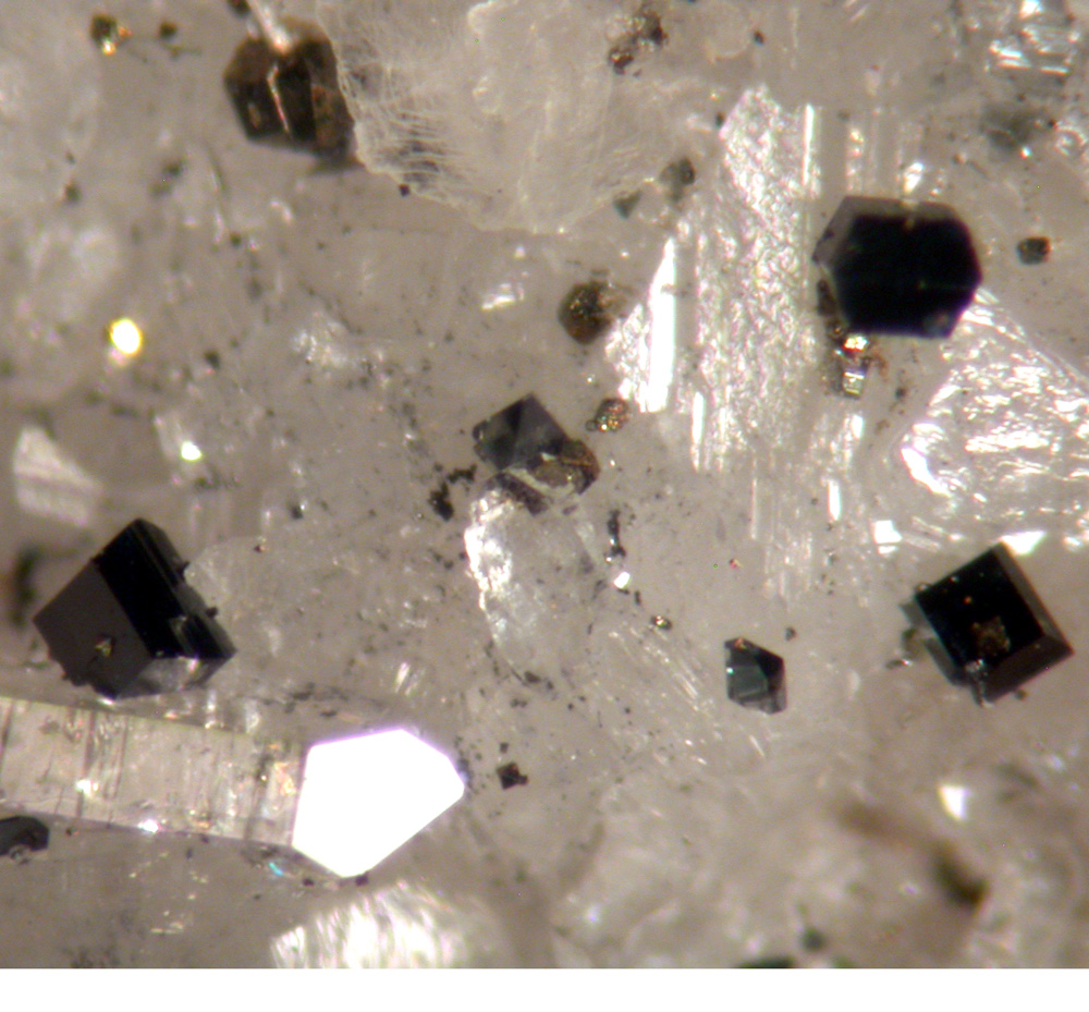 Anatase Tourmaline Calcite & Apatite