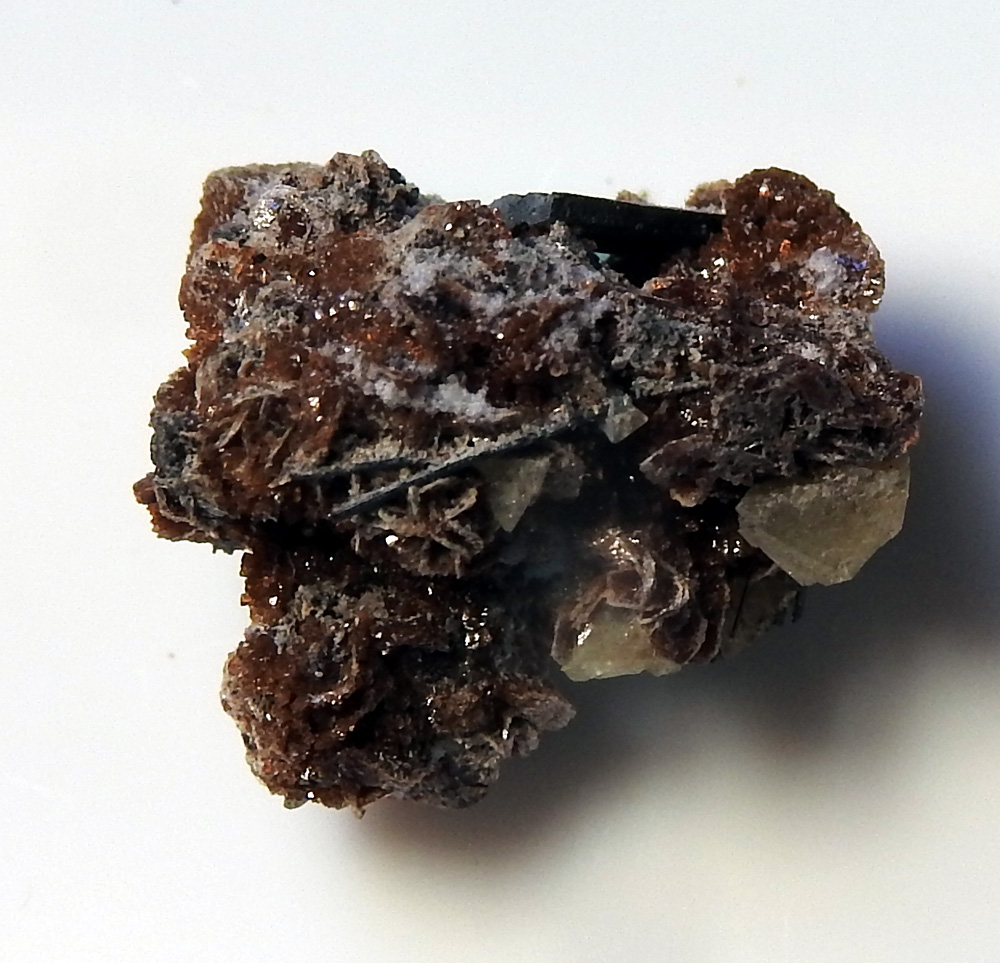 Genthelvite Rhodochrosite & Aegirine