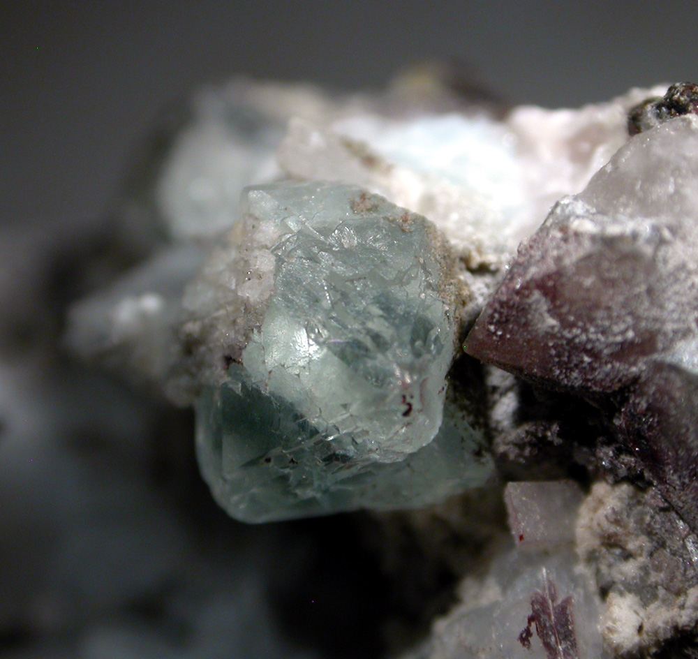 Fluorite & Albite