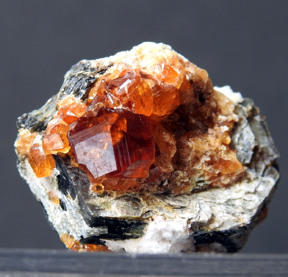 Spessartine & Quartz