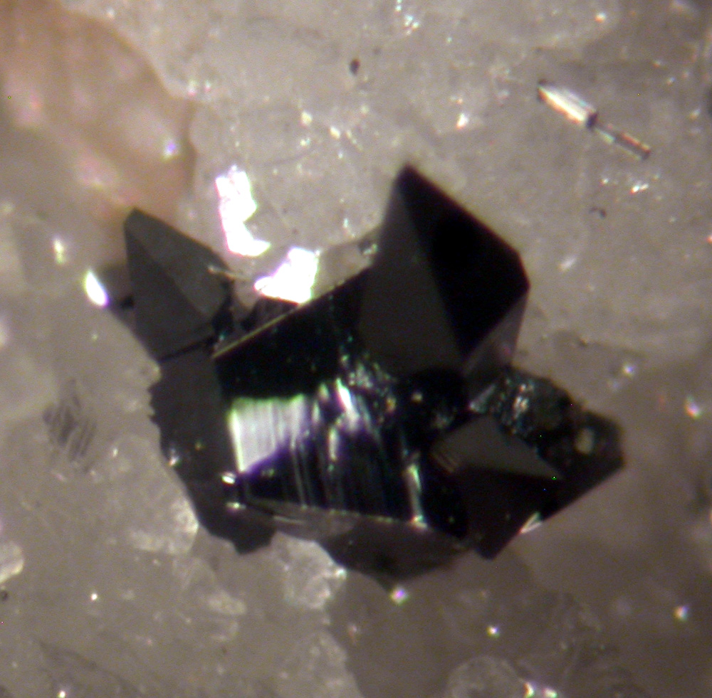 Calcite Anatase Pyrite & Tourmaline