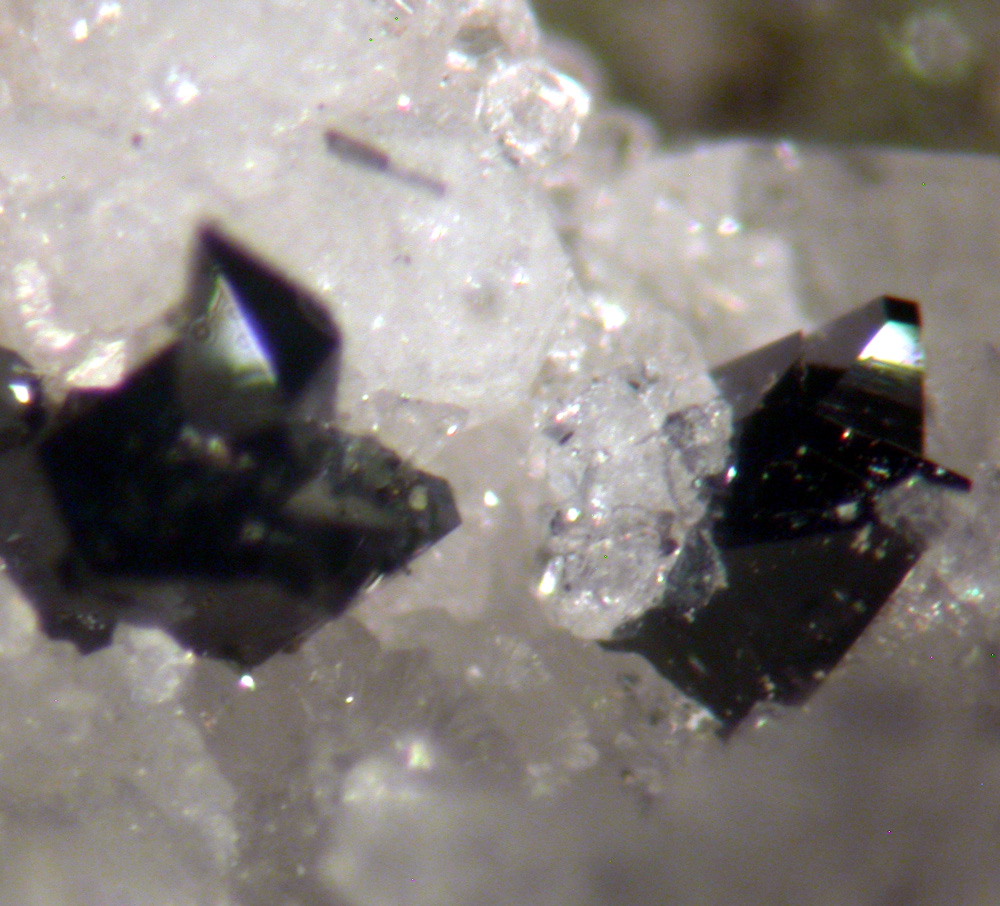 Calcite Anatase Pyrite & Tourmaline