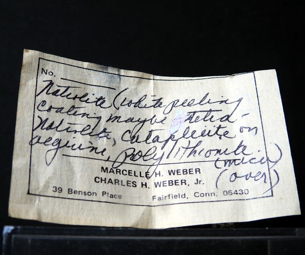 Natrolite Catapleiite & Aegirine