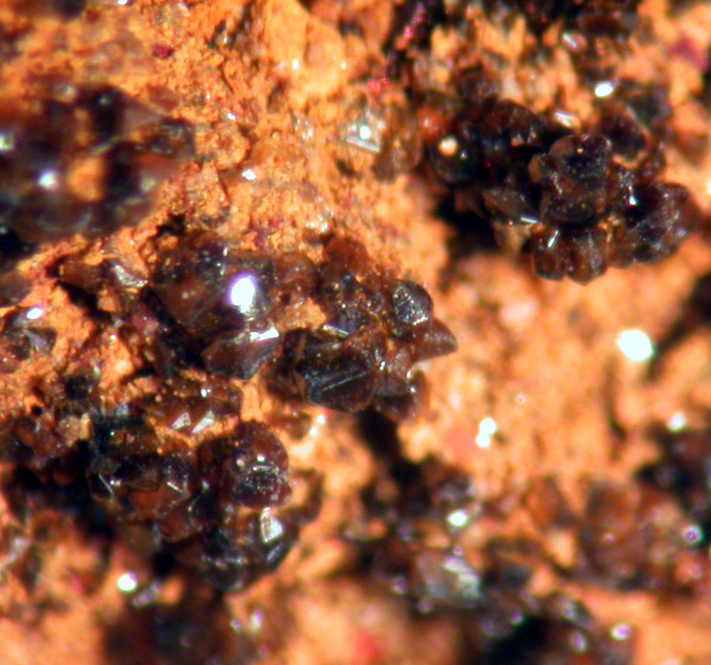 Descloizite Goethite & Calcite