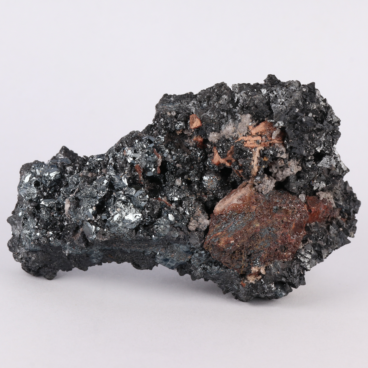 Hausmannite With Hematite