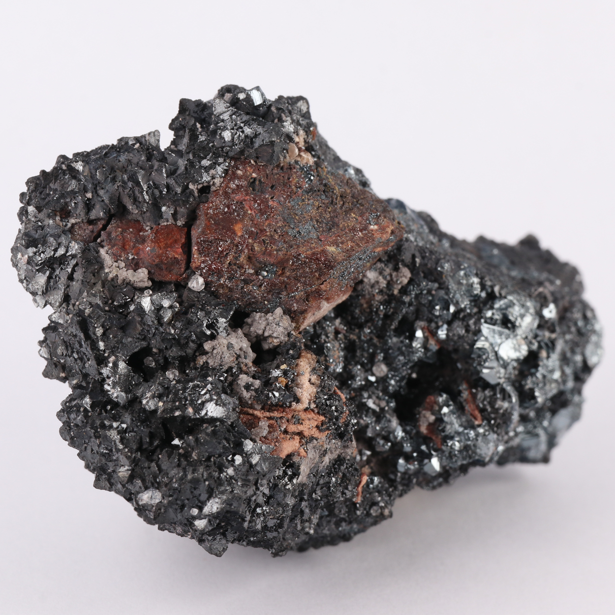 Hausmannite With Hematite