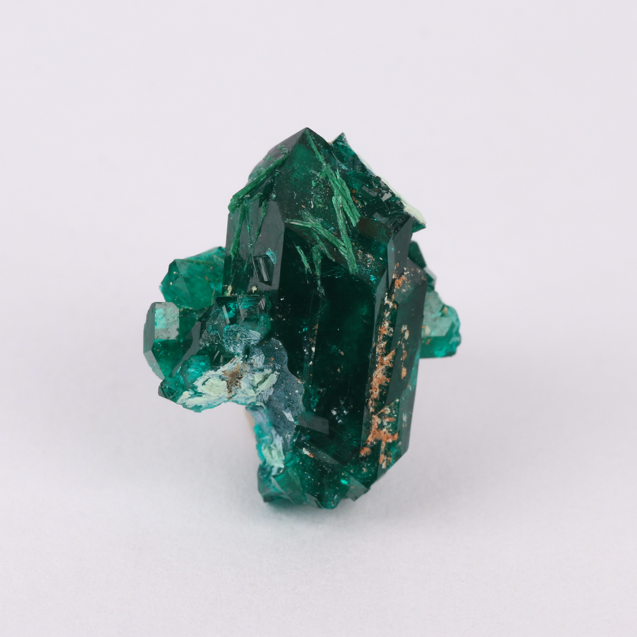 Malachite On Dioptase