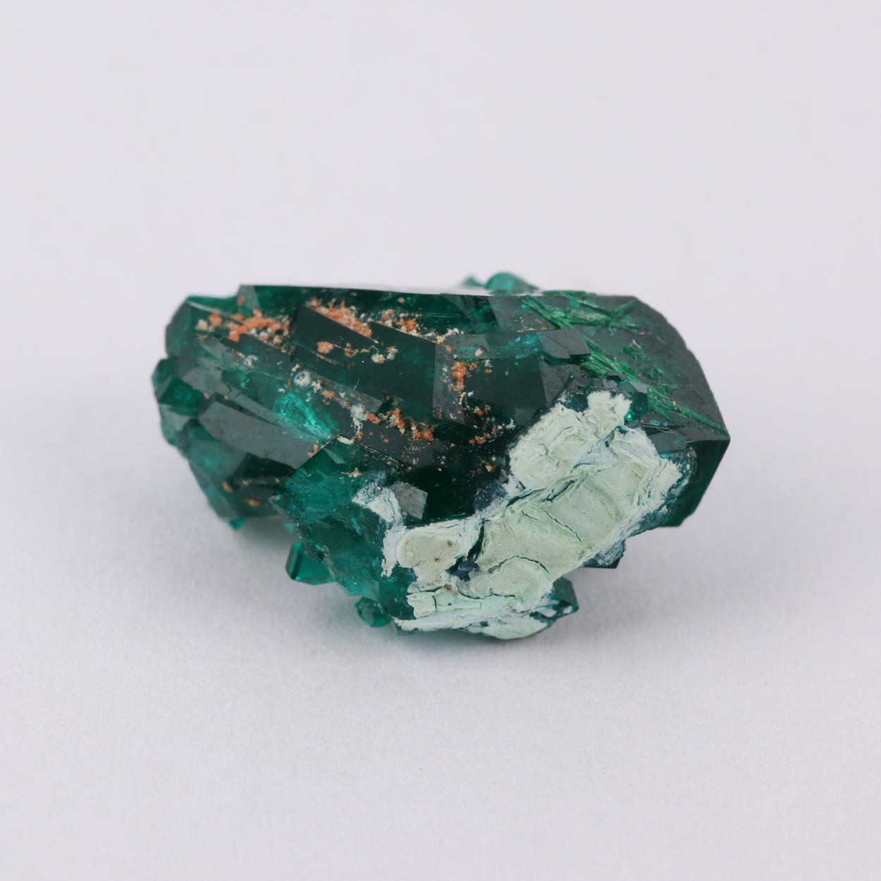 Malachite On Dioptase