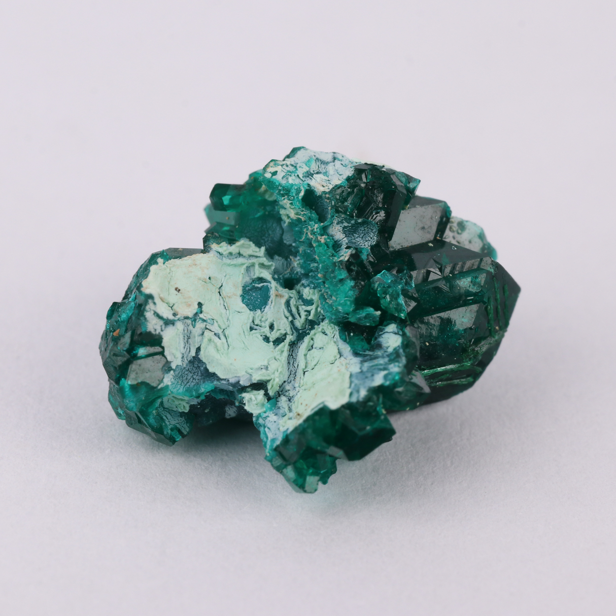 Malachite On Dioptase