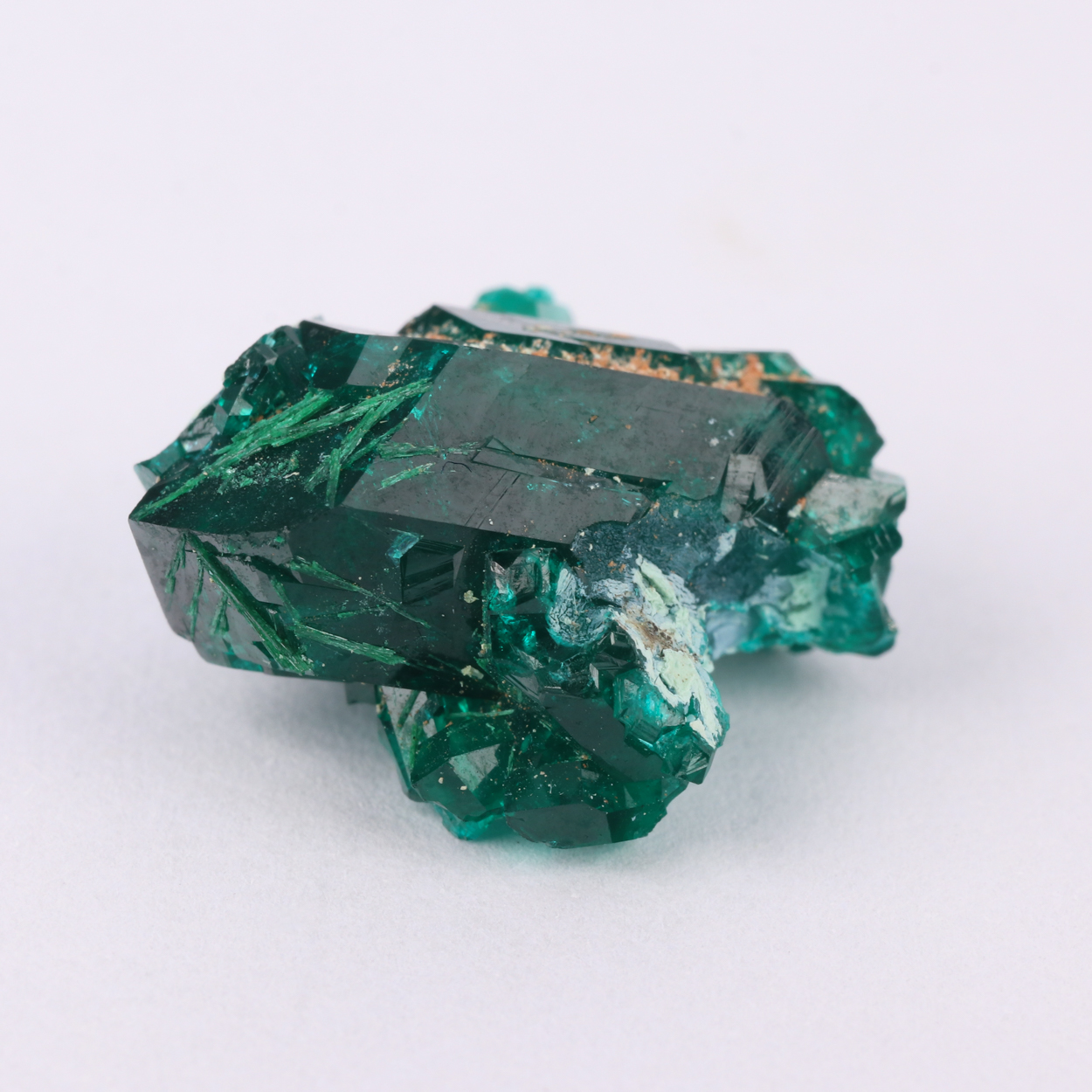 Malachite On Dioptase