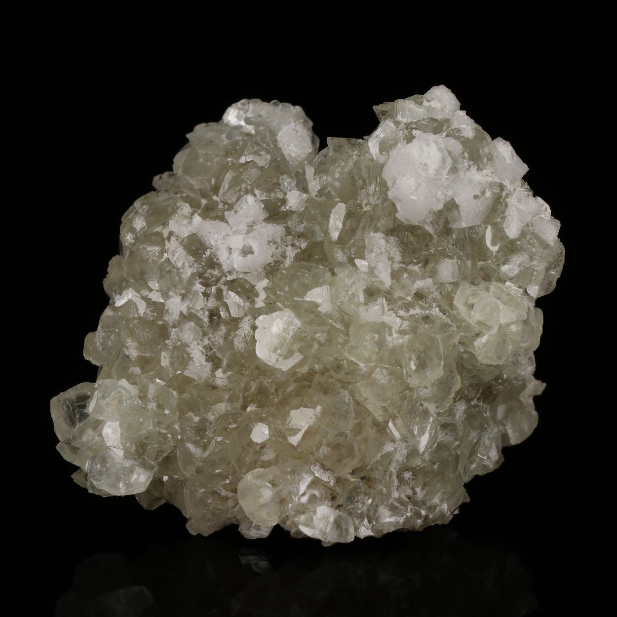 Hydrozincite On Smithsonite