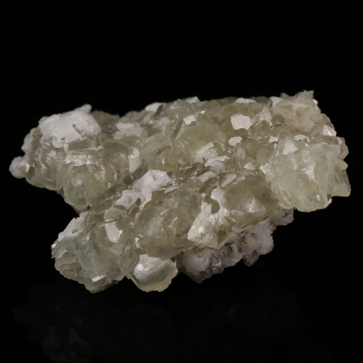 Hydrozincite On Smithsonite