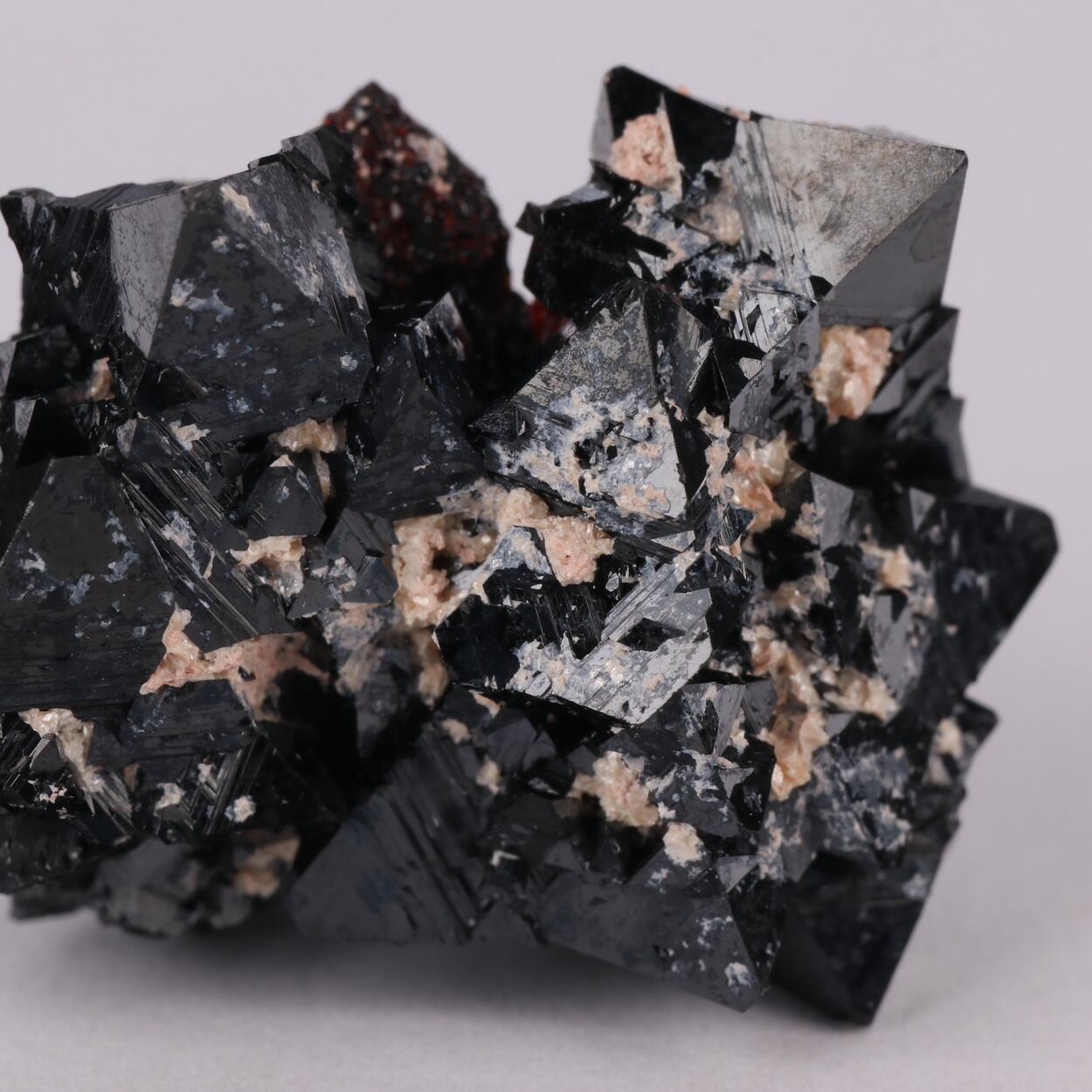 Andradite On Hausmannite