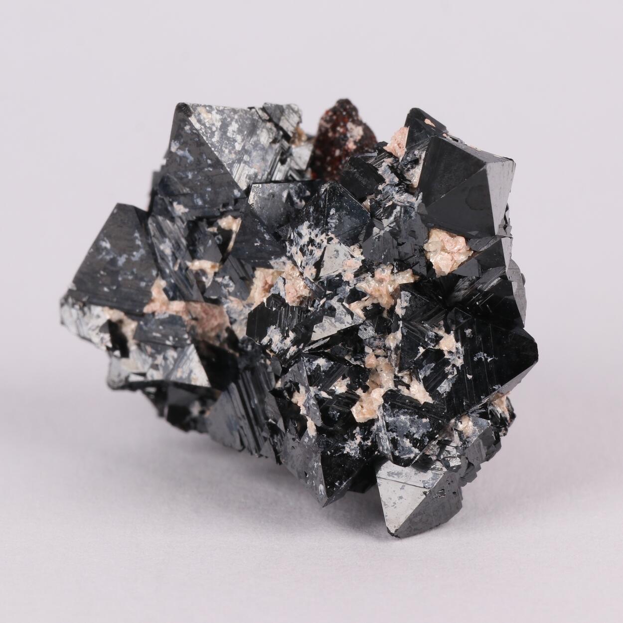 Andradite On Hausmannite