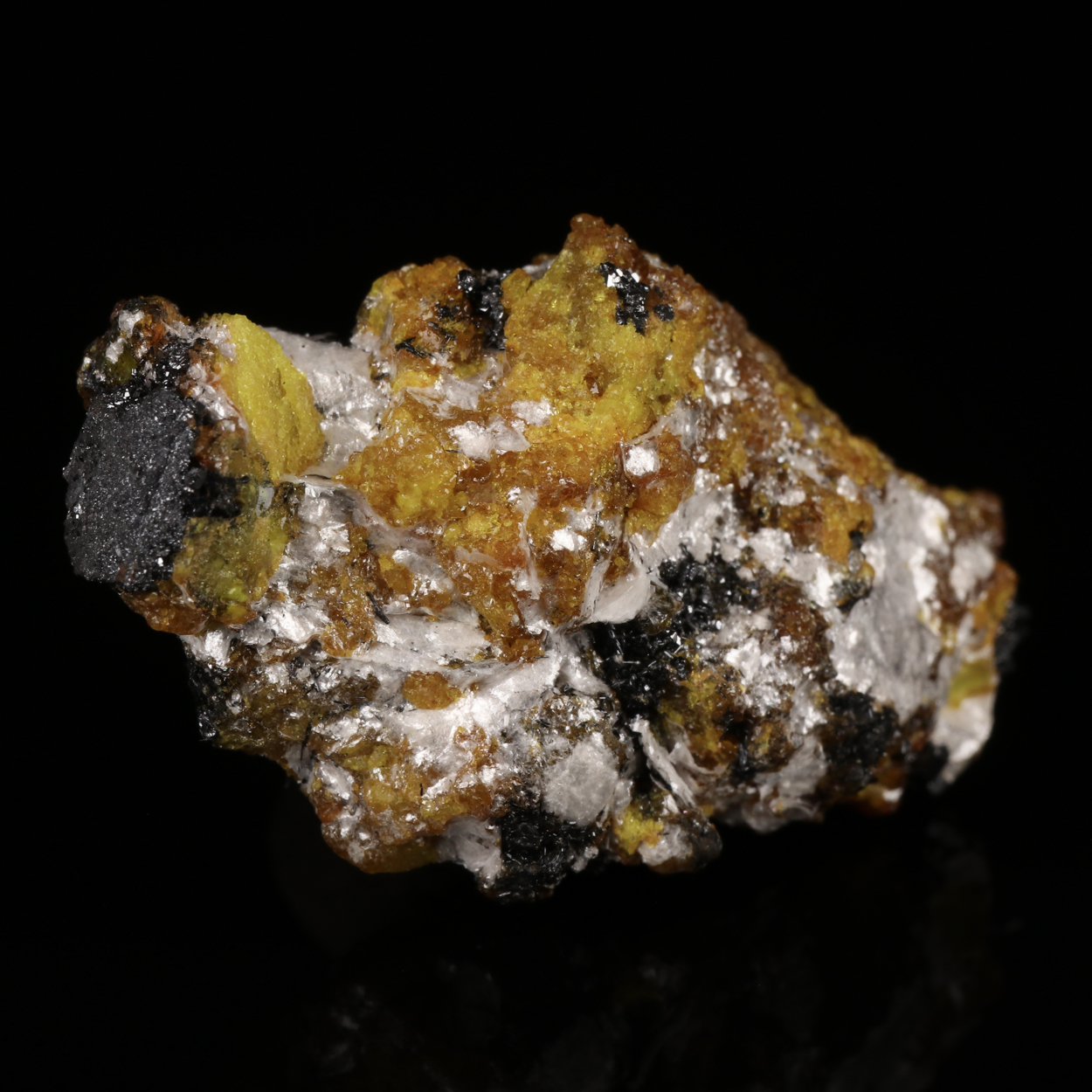 Bementite & Sturmanite With Gaudefroyite