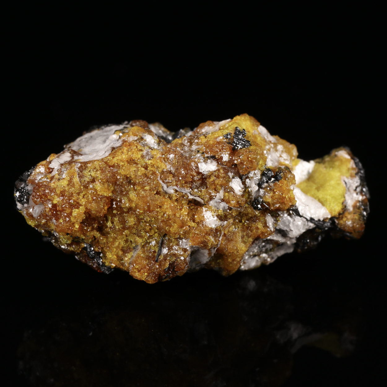 Bementite & Sturmanite With Gaudefroyite