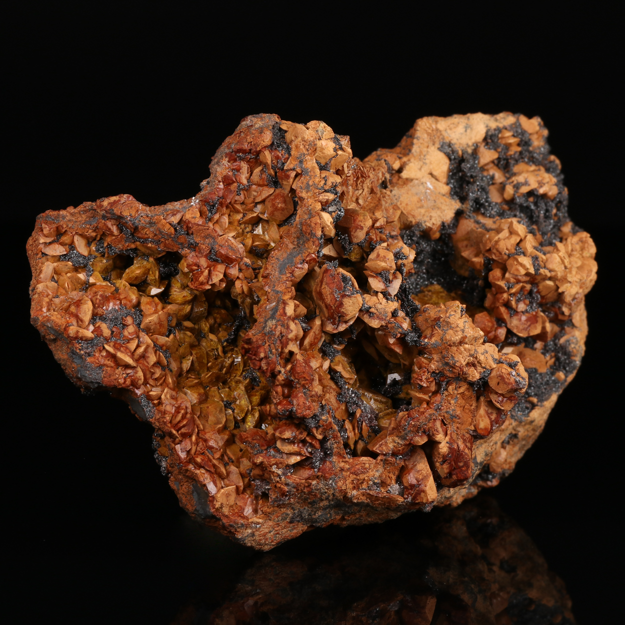 Manganite & Hausmannite On Sturmanite