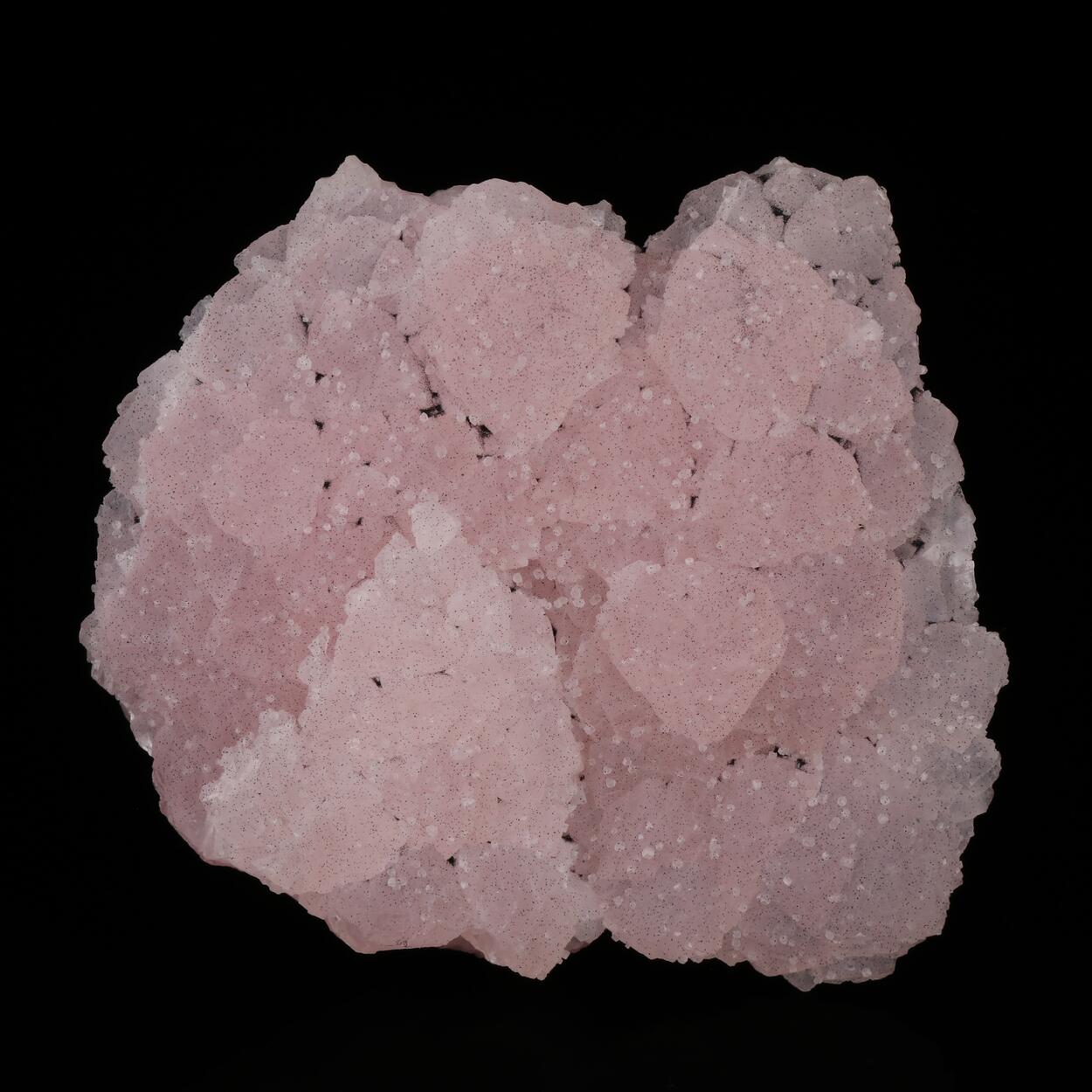 Manganite On Manganoan Calcite