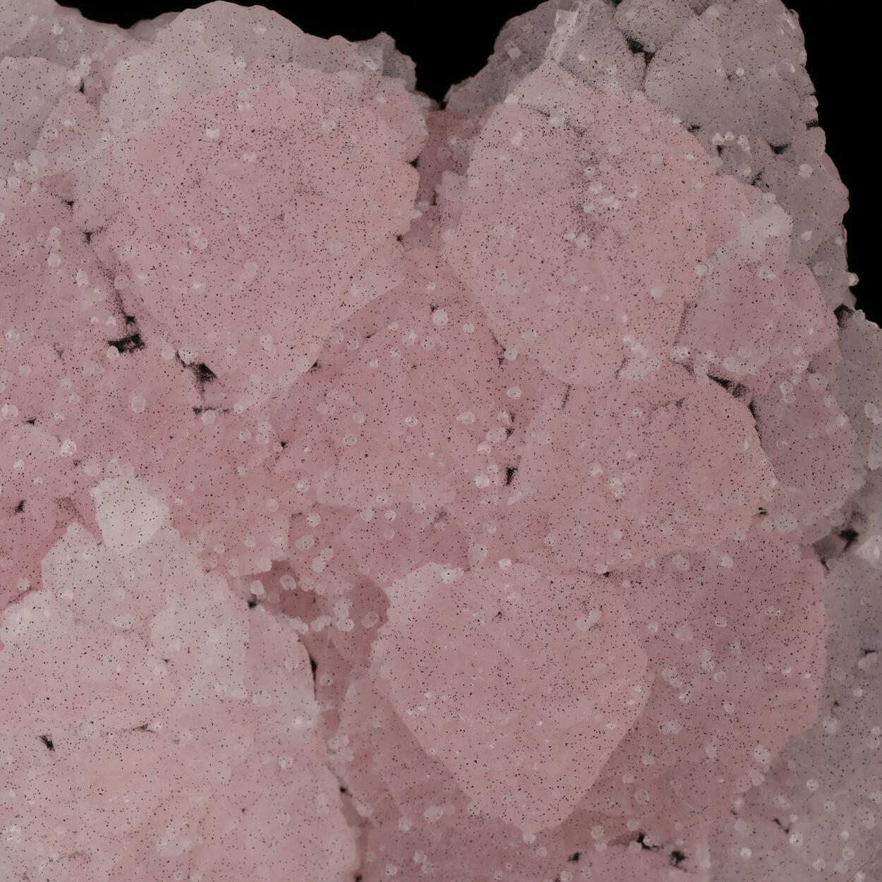 Manganite On Manganoan Calcite