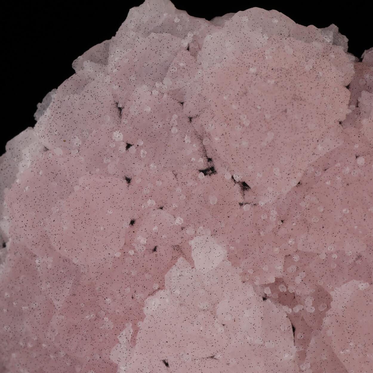 Manganite On Manganoan Calcite