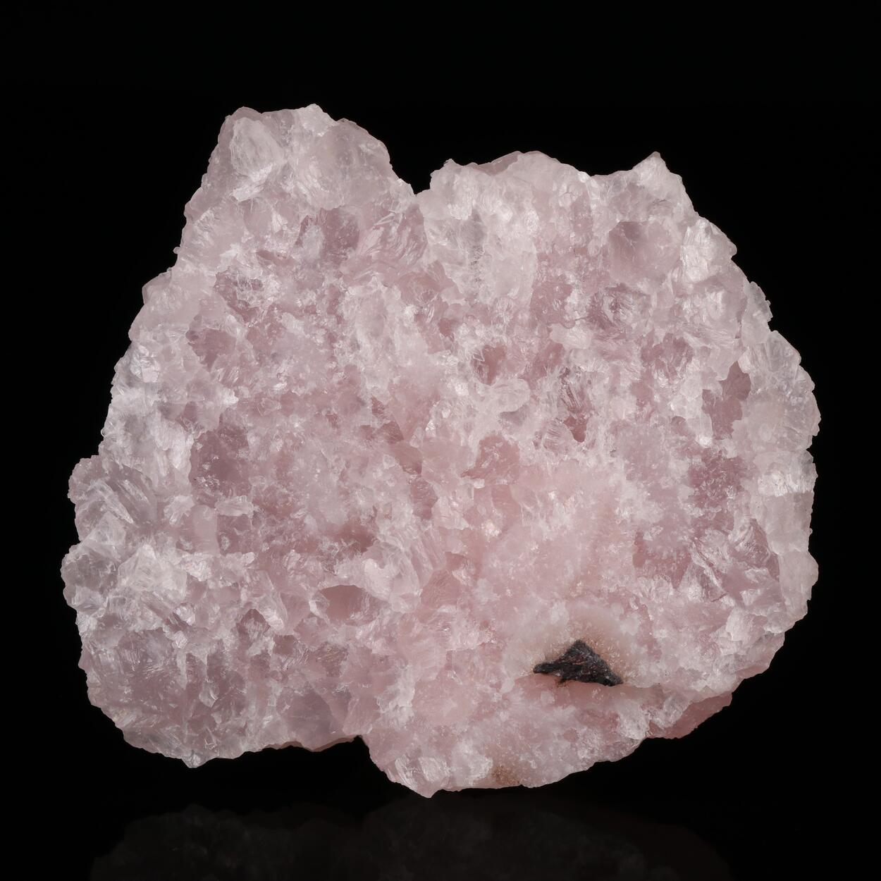 Manganite On Manganoan Calcite