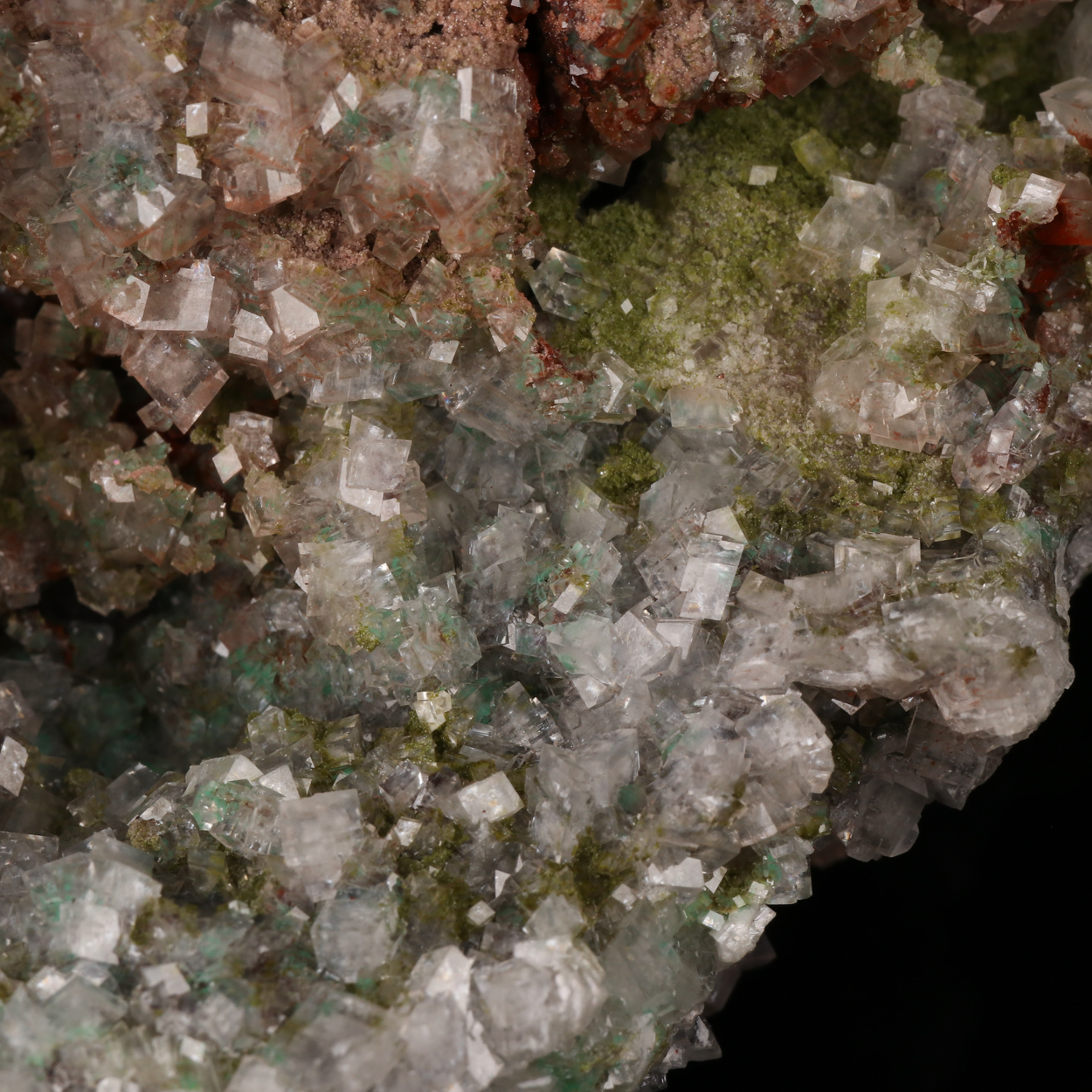 Calcite & Duftite With Malachite