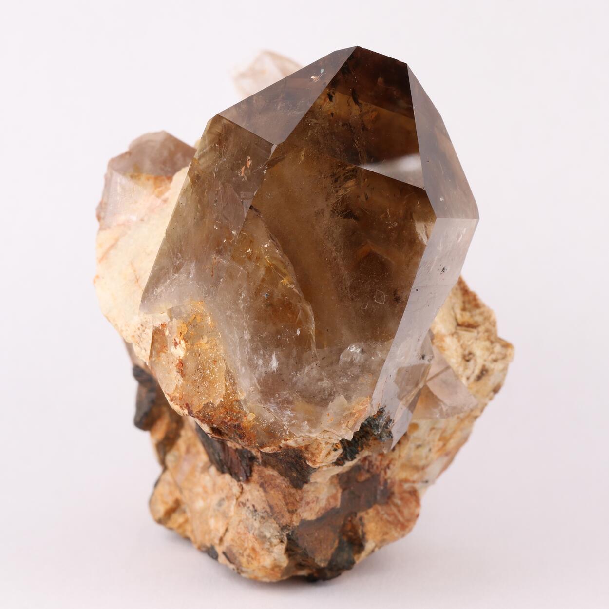 Orthoclase & Smoky Quartz