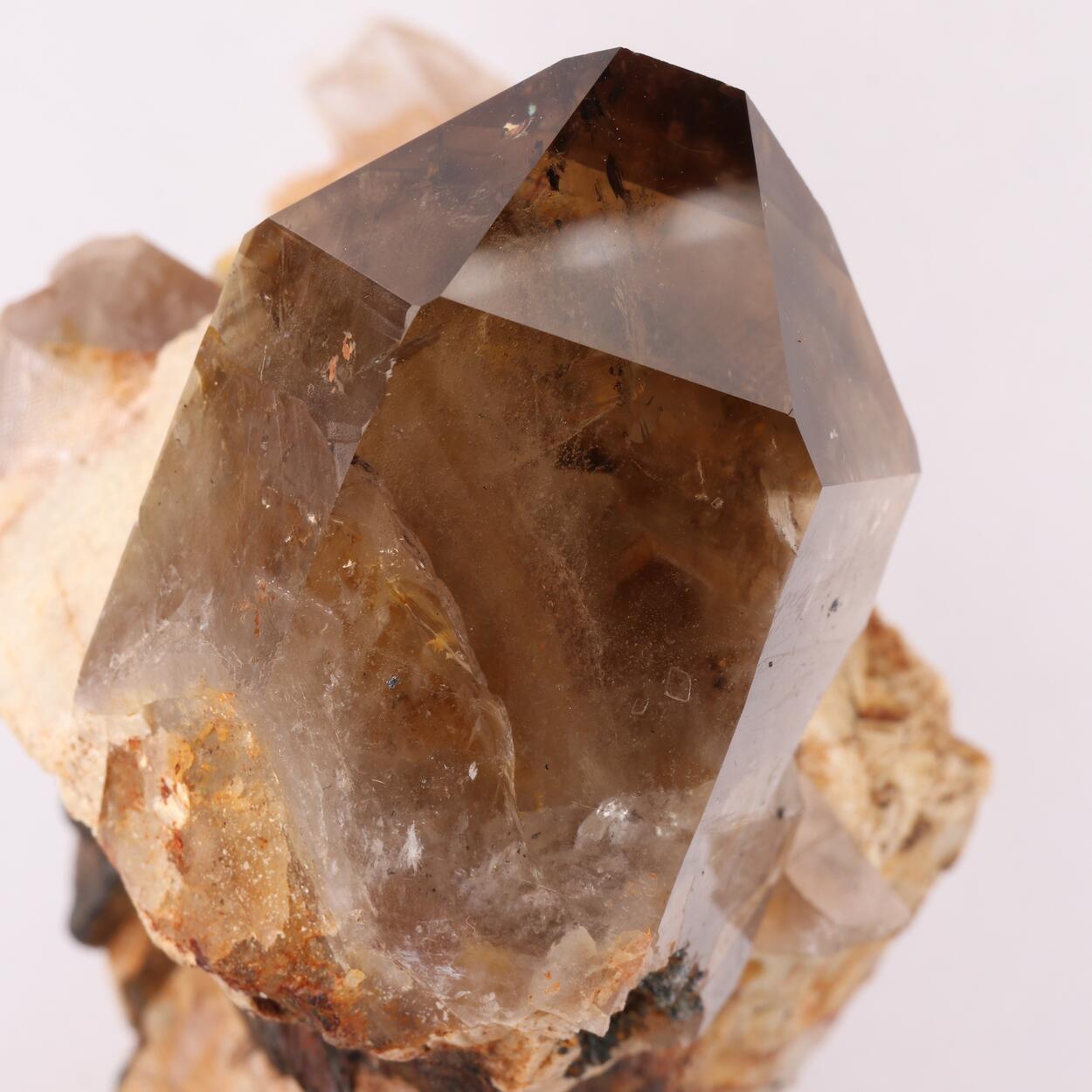 Orthoclase & Smoky Quartz