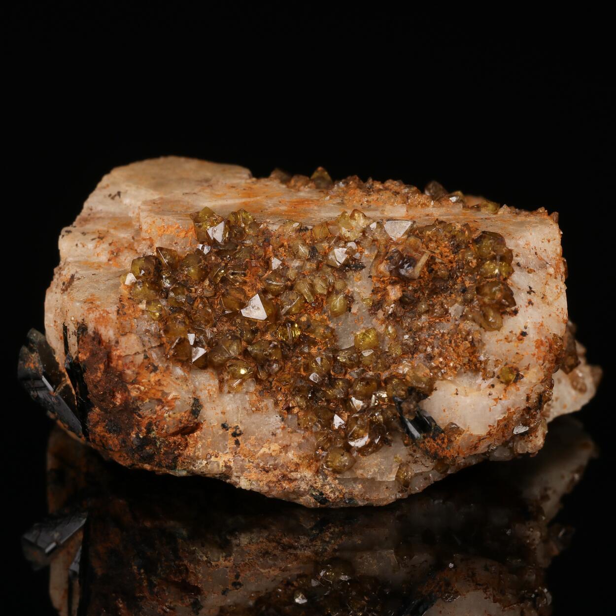 Zircon On Orthoclase