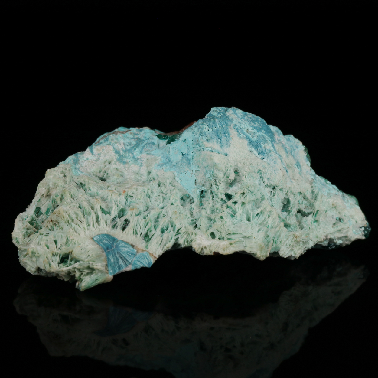 Shattuckite & Plancheite With Chrysocolla & Dioptase