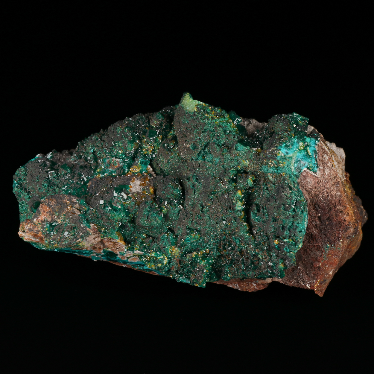 Mimetite On Dioptase