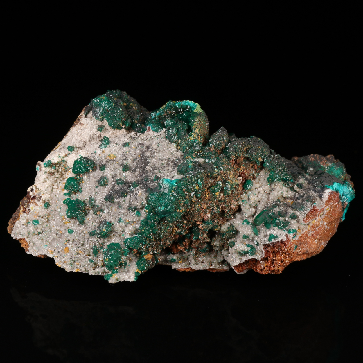 Mimetite On Dioptase