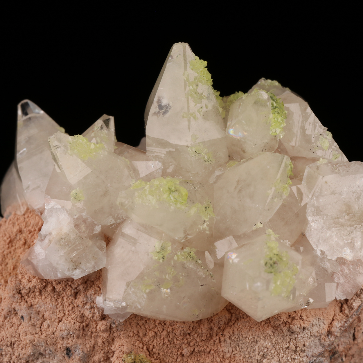 Ettringite On Calcite