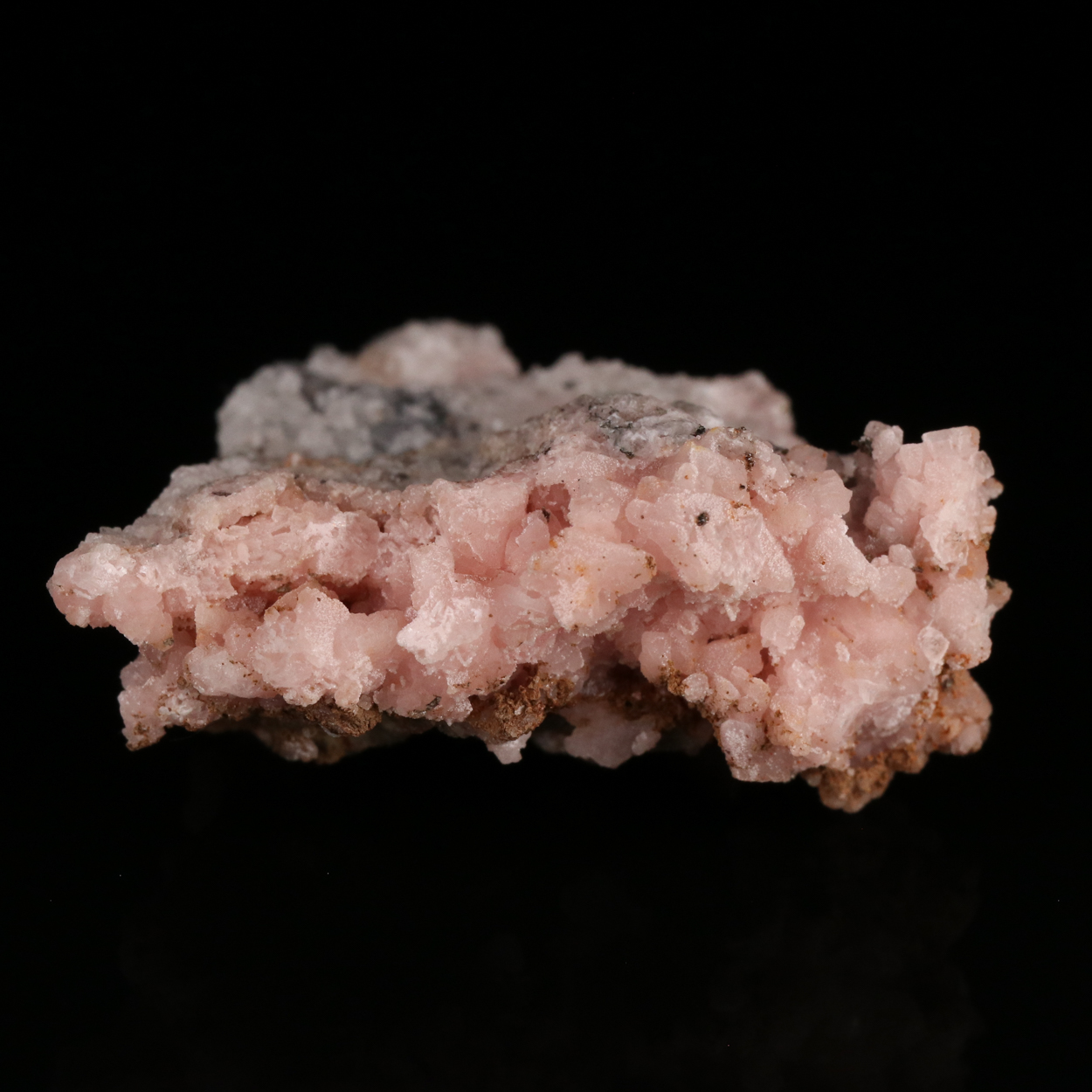 Caryopilite On Manganoan Calcite