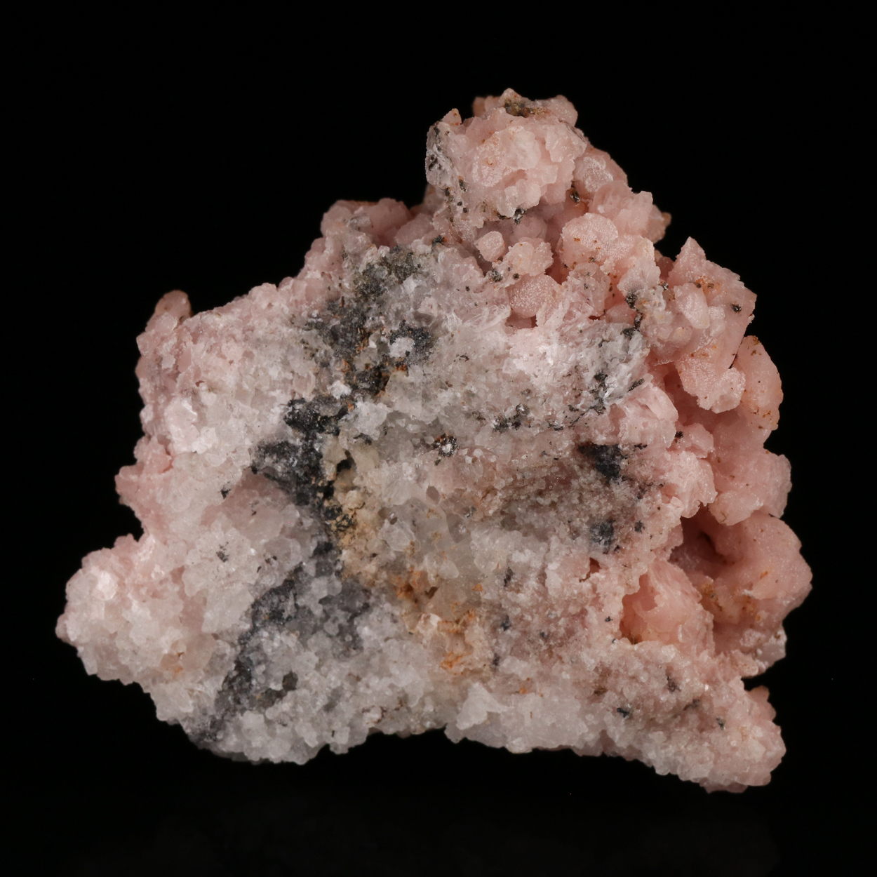Caryopilite On Manganoan Calcite