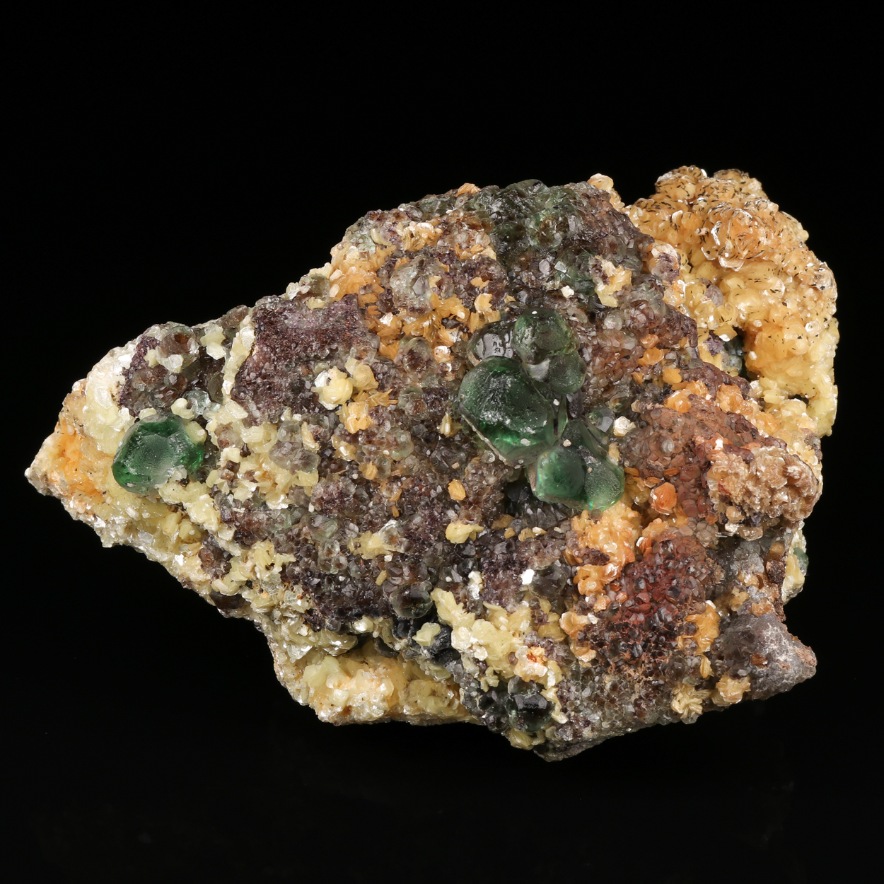 Muscovite & Fluorite