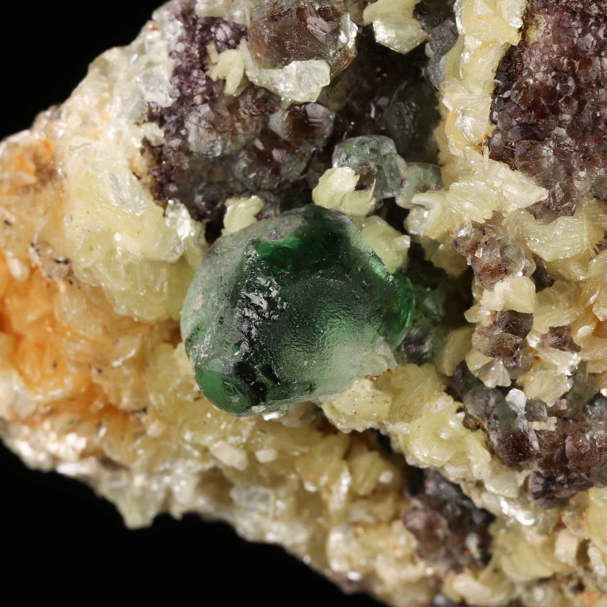 Muscovite & Fluorite