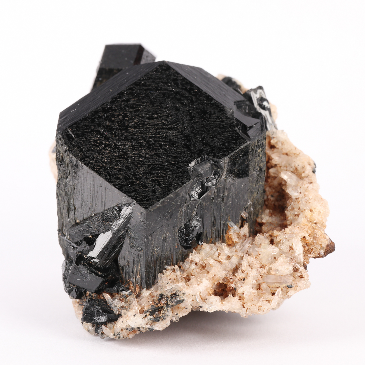 Schorl With Quartz