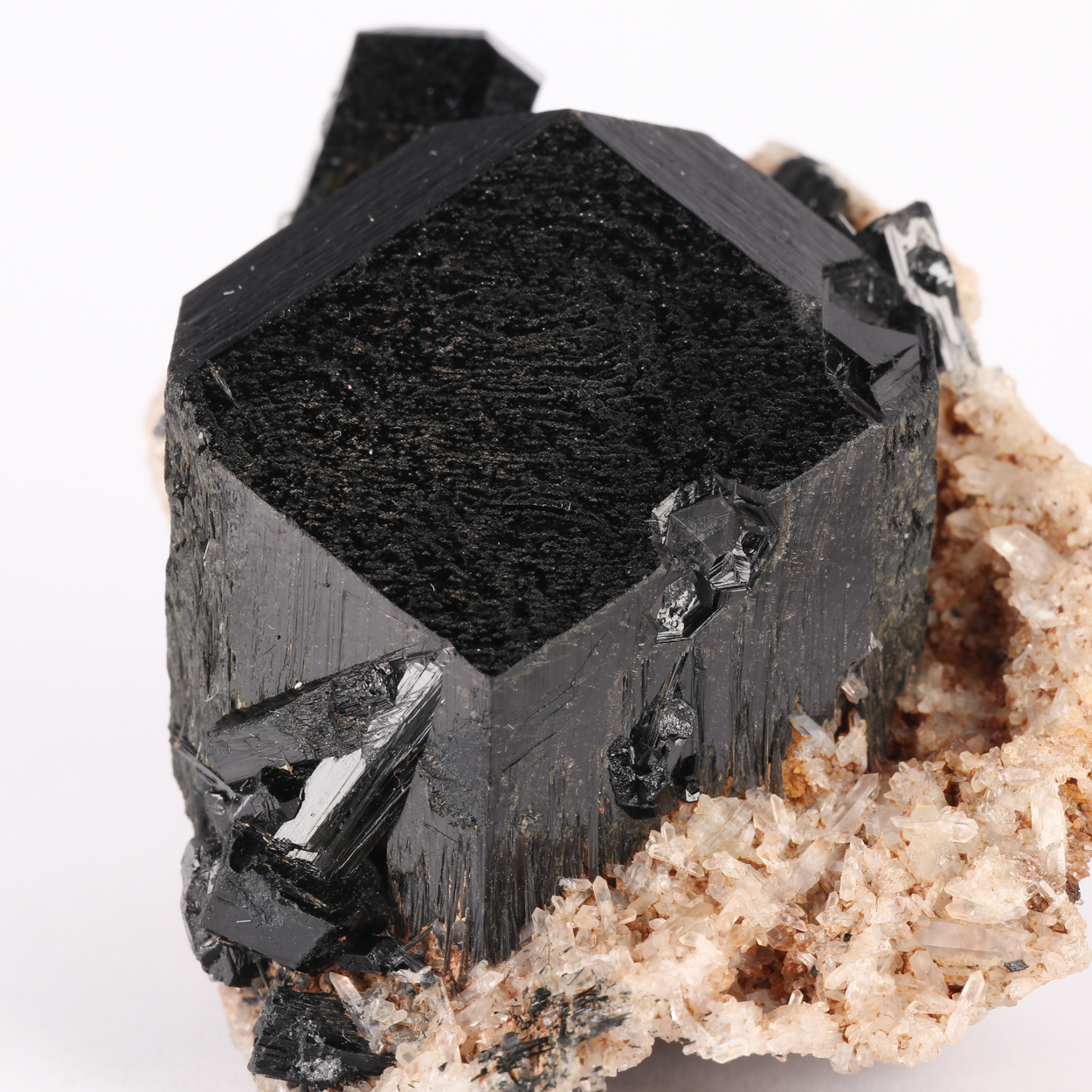 Schorl With Quartz